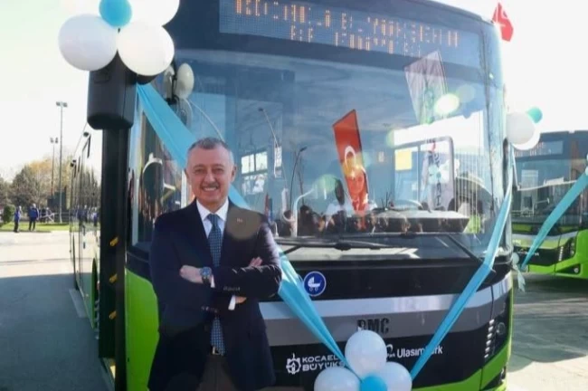 Başkan Büyükakın'ın gurur tablosu