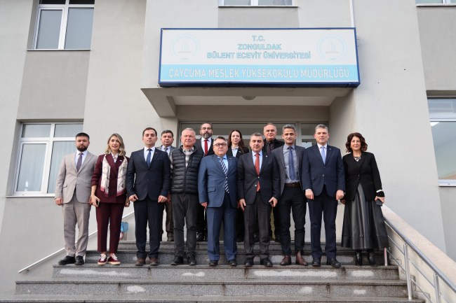 BEUN Çaycuma Kampüsü’nde Meslek Yüksekokulları Danışma Kurulu Toplantısı Yapıldı