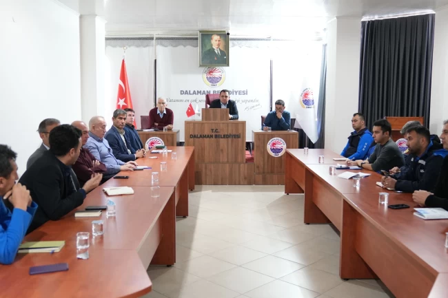 Muğla Dalaman'da doğalgaz çalışmaları toplantısı yapıldı