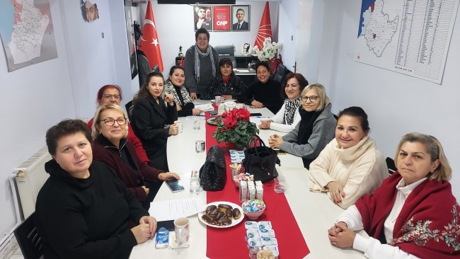 CHP Kdz. Ereğli Kadın Kolları Yılın Son Toplantısını Yaptı
