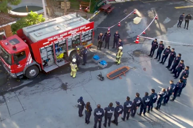 İstanbul itfaiyesi güçleniyor... 591 yeni personel göreve hazırlanıyor