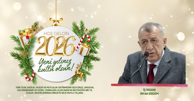 İş insanı İrfan Erdem’in yeni yıl mesajı