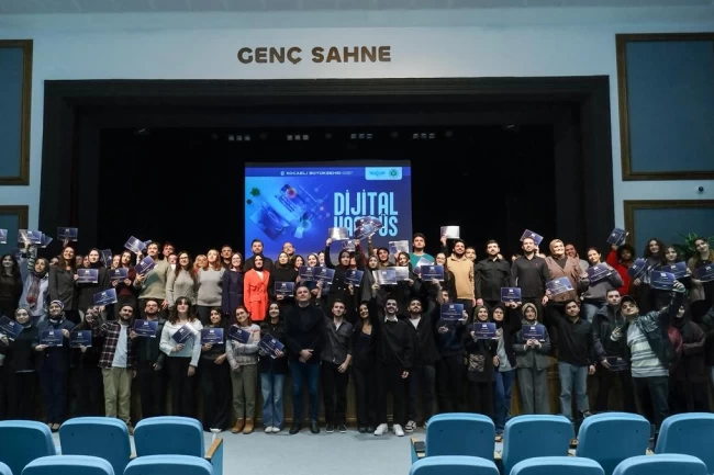 Kocaeli'de 235 genç dijital eğitimle sertifikalandı