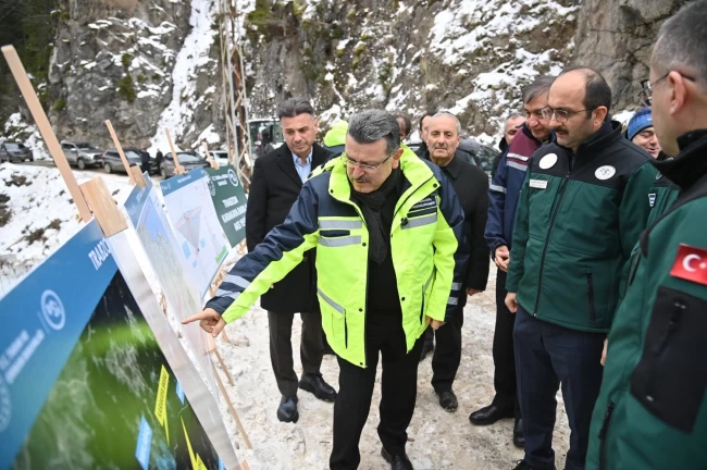Trabzon'da Karakaya Barajı için inceleme