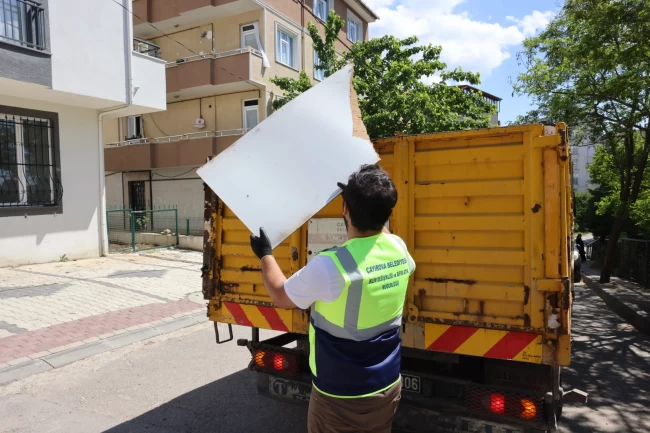 Çayırova'da tonlarca atık geri dönüşüme kazandırıldı