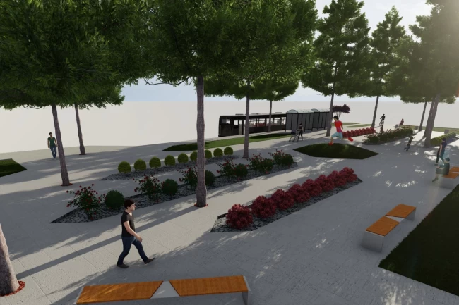 Muğla'da Muğlaspor parkı yenileniyor