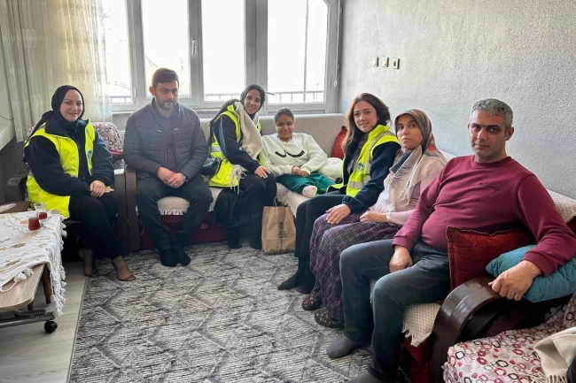 Sakarya Taraklı 'da gönüllere dokunan ziyaret