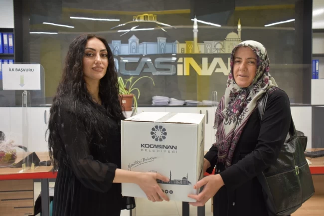 Kayseri Kocasinan'dan çölyak hastalılarına yoğun ilgi