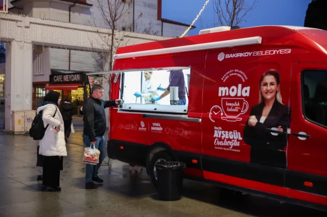 İstanbul Bakırköy'de sıcak mola!