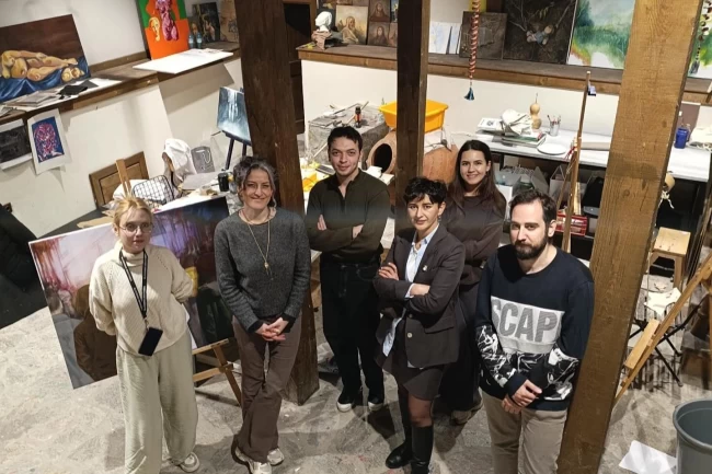 Bursa Nilüfer'de Misi Sanatevi'nde deneyim paylaşımı