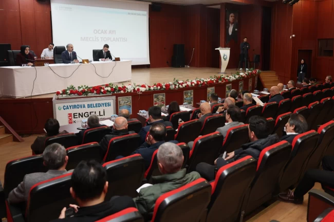 Kocaeli Çayırova'da yeni yılın ilk meclisi gerçekleşti