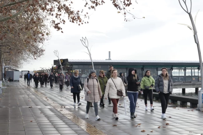 Kocaeli'de İzmitli kadınlar ‘Sağlıklı Yaşam Yürüyüşü'nde buluştu