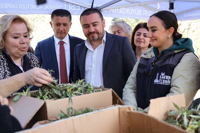 Menderesli kadınlara salep desteği