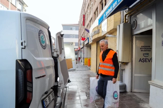 Eskişehir'de ihtiyaç sahiplerine hijyen desteği