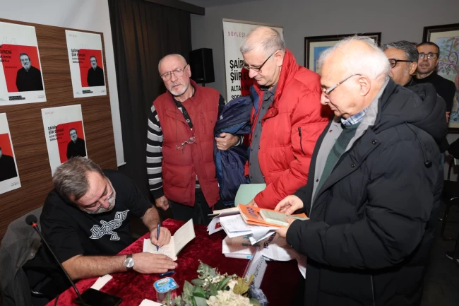 Şairin Şiir Evreni'nin konuğu Akif Kurtuluş oldu