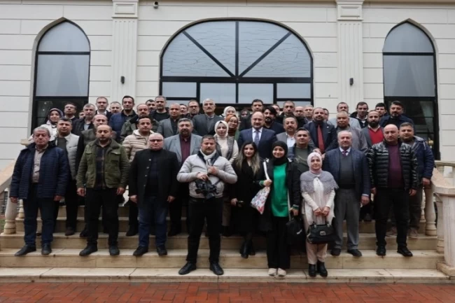 Başkan Gülpınar gazetecilerle bir araya geldi