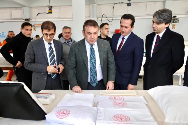 Vali Sözer Bozüyük Açık Ceza İnfaz Kurumu'nu ziyaret etti