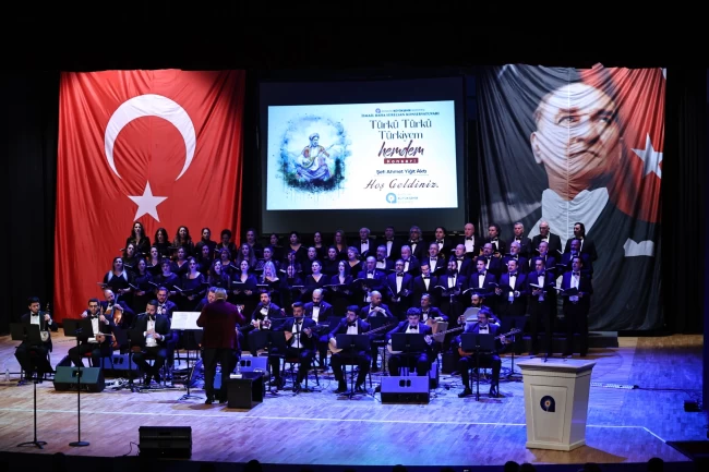 "Türkü Türkü Türkiyem Hemdem" konseri büyük beğeni topladı