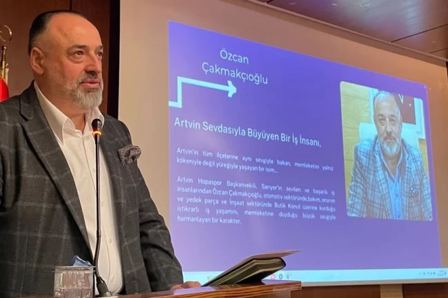 Artvin Hopaspor'un yeni başkanı Çakmakçıoğlu'ndan 1. Lig hedefi