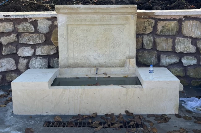 Ordu'da Ünye Dizdar Çeşmesi restorasyonla geleceğe taşındı