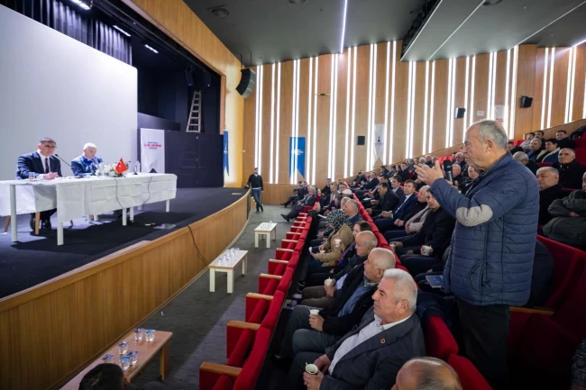 İzmir'de muhtarlarla çözüm masası Kemalpaşa'da kuruldu