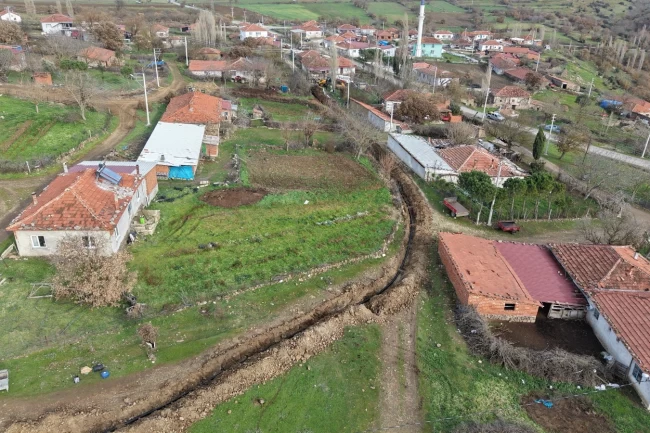 Manisa Kırkağaç'ta 85 yıllık altyapı çilesi sona eriyor