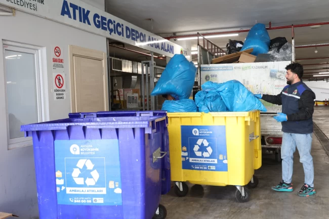 Antalya Büyükşehir'den sıfır atık hamlesi