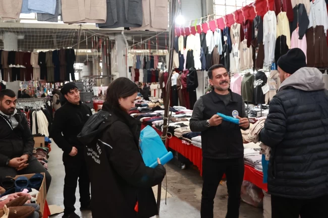 Kocaeli Gebze'de pazar yerlerinde sıfır atık dönemi başladı