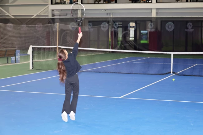 Konya Tenis Turnuvası Karatay'da tüm heyecanıyla sürüyor