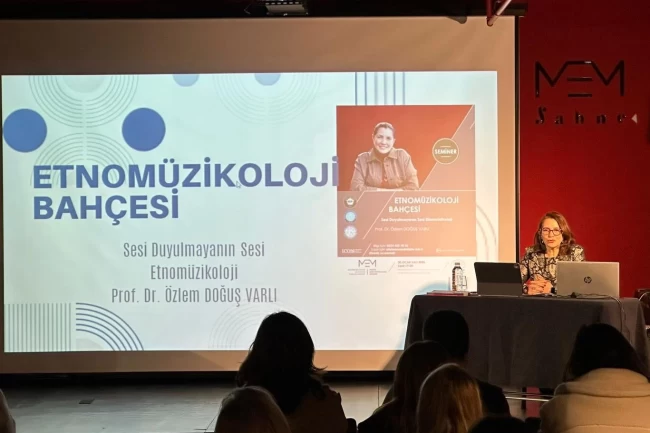 Bursa Nilüfer'de "Etnomüzikoloji Bahçesi" seminerleri başladı