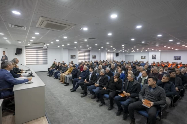 Mersin'de vektörel mücadele için bilgilendirme toplantısı gerçekleştirdi