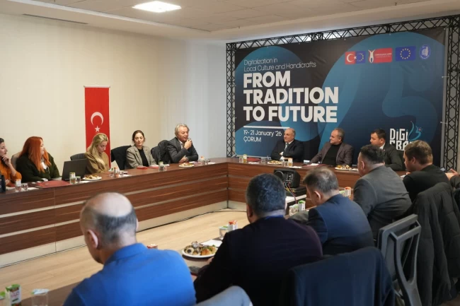 Çorum'da "DigiCRAFT" projesi başladı