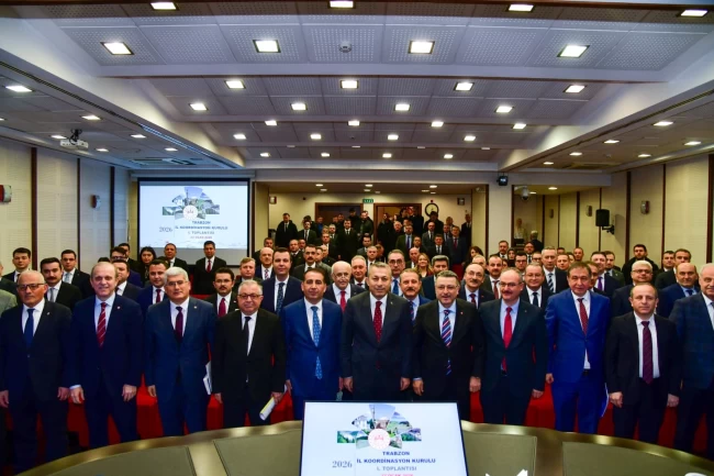 Trabzon'da 2026'nın ilk koordinasyon toplantısı yapıldı