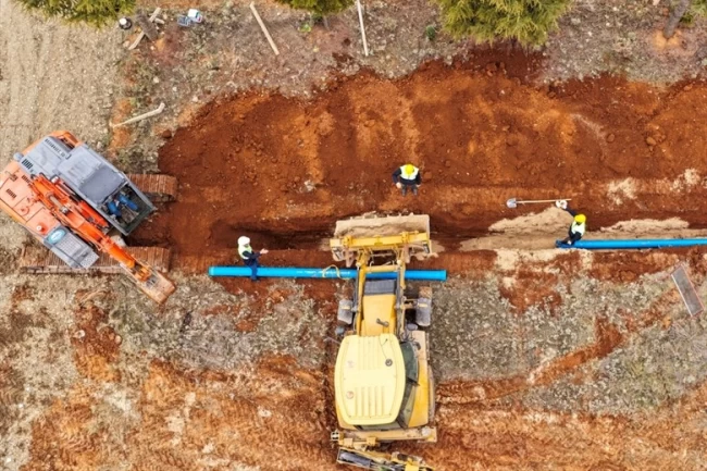 DESKİ'den Acıpayam'a yeni nesil altyapı