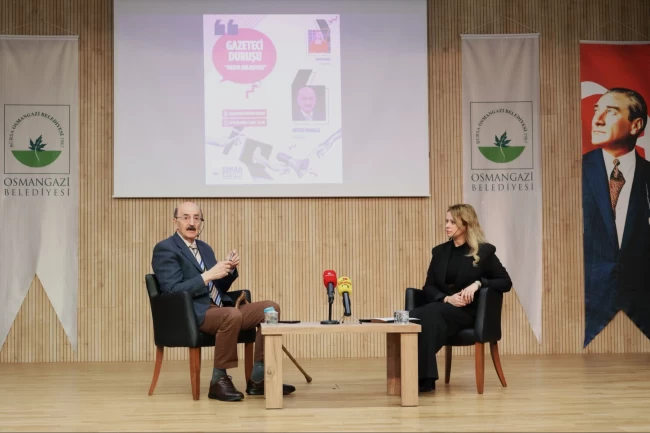Osmangazi'de gazeteci duruşu konuşuldu