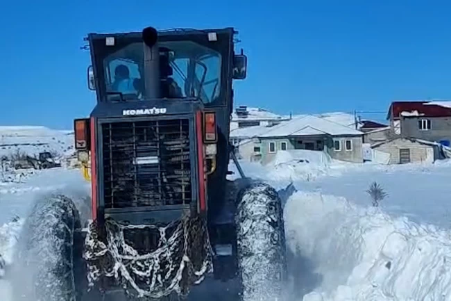 Malatya'da karla mücadele seferberliği