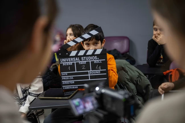 Minik yönetmenler Bornova'da yetişiyor