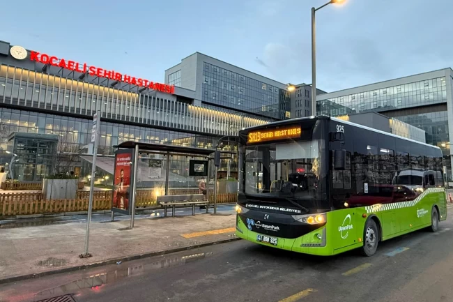 Kocaeli'de Şehir Hastanesi'ne 12 ilçeden direkt ulaşım başladı