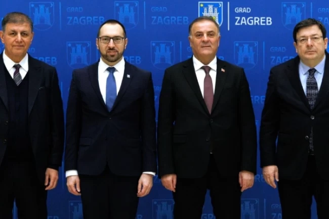 Başkan Erkek Zagreb'de B40 zirvesinde