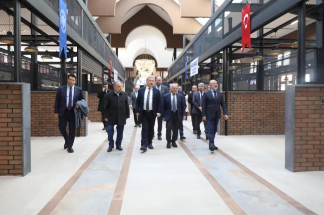 Çarşı Melikgazi'ye başkanlardan ziyaret