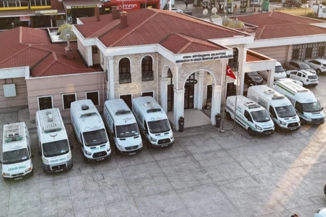 Ordu'da cenaze hizmetleri filosu güçlendi
