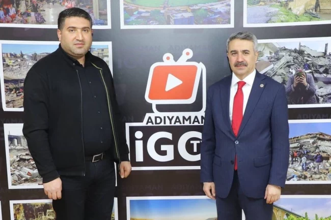 Adıyaman Milletvekili Alkayış ve AK Parti yönetiminden İGC'ye ziyaret