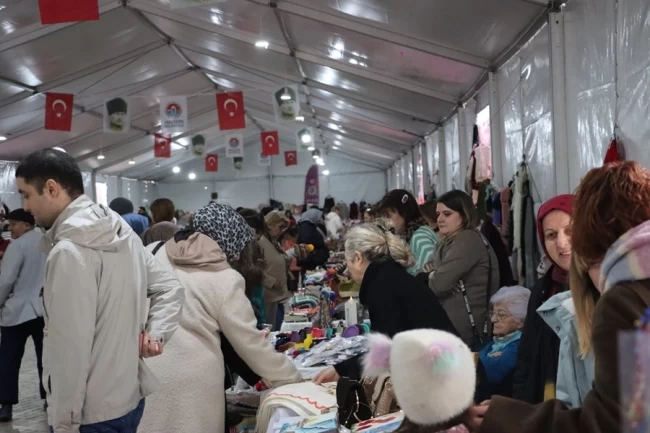 Kadınların üretim gücü Maltepe'de sergileniyor