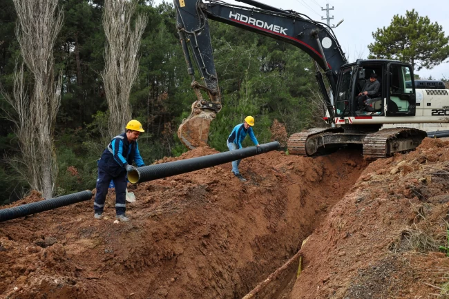 Sakarya'da altyapı yatırımları aralıksız sürüyor