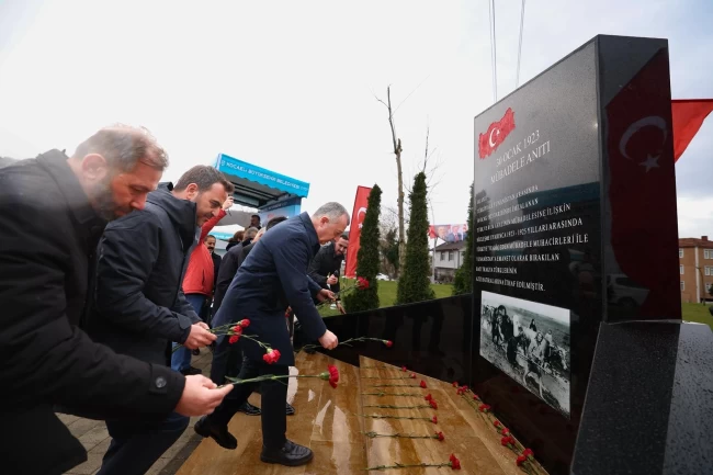 Kocaeli'de Mübadele Anıtı Başiskele'de açıldı