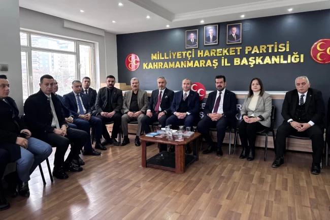 MHP'li Şahin'den Kahramanmaraş ziyareti