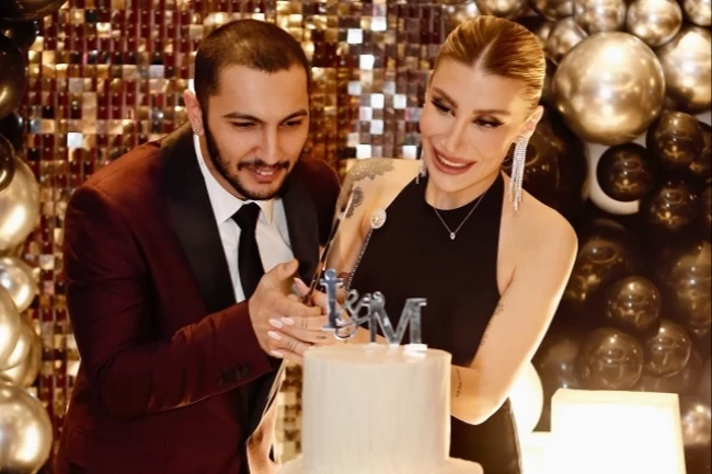 İrem Derici, Melih Kunukcu ile evliliğe ilk adımı attı