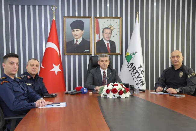 Artvin'in güvenlik bilançosu açıklandı: Ocak ayında 132 milyon TL'lik kaçak vergi kaybı önlendi