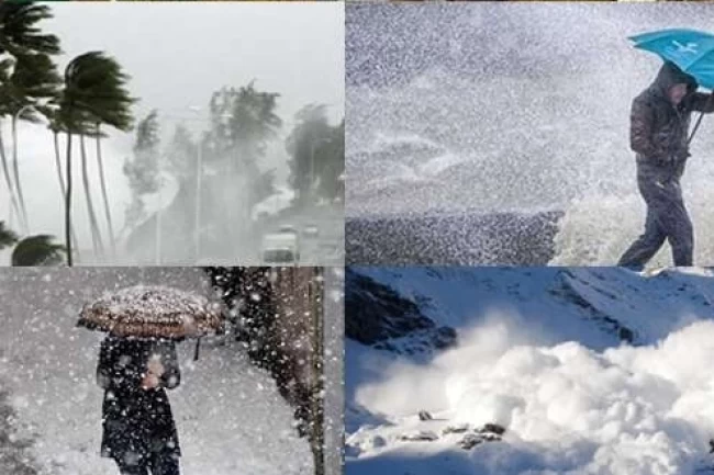 Meteoroloji'den kuvvetli yağış, fırtına ve çığ uyarısı