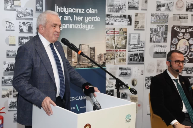 Bursa Nilüfer'de Başkan Özdemir kanserle mücadelesini anlattı